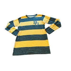 Longsleeve the league baylor university BU long sleeve striped shirt medium